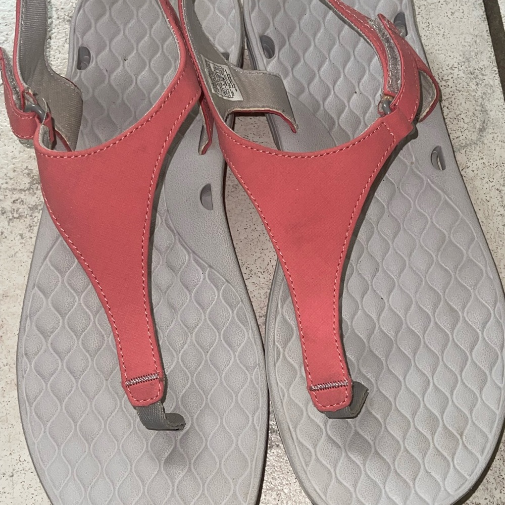Columbia Pink and Gray Outdoor Sandals